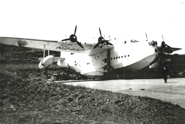 Seaplane at Loch Ryan