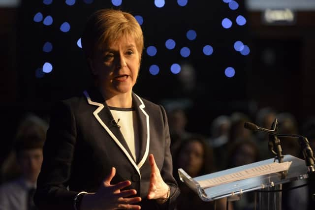 First Minister Nicola Sturgeon. Picture: PA