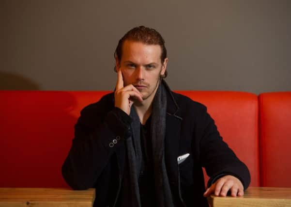 Actor Sam Heughan. Picture: John Devlin