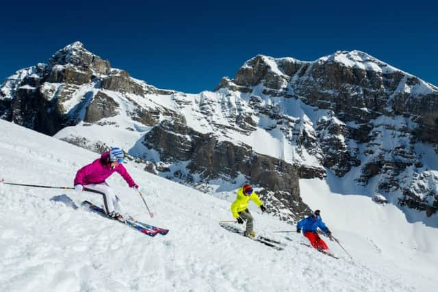 Mount Norquay is only a few minutes outside the town of Banff, but still offers panoramic views of the Rockies. Picture: Banff Lake Louise Tourism/Paul Zizka