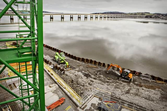 The River Tay viewed from the core. Picture: V&A Dundee