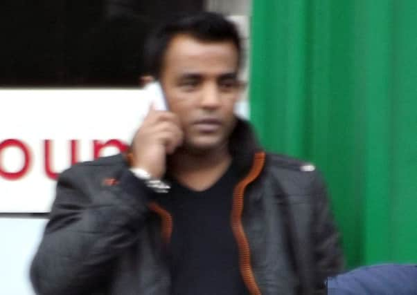 Shabir Shaikh, outside Edinburgh Sheriff Court, went free after a jury delivered the majority not proven verdict. Picture: Alex Lawrie