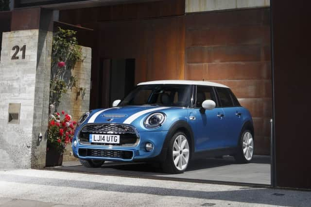 Minis five-door, five-seater hatch is a smart contender with a large load area