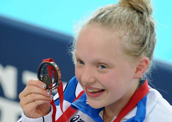 Swimmer Erraid Davies. Picture: Lisa Ferguson