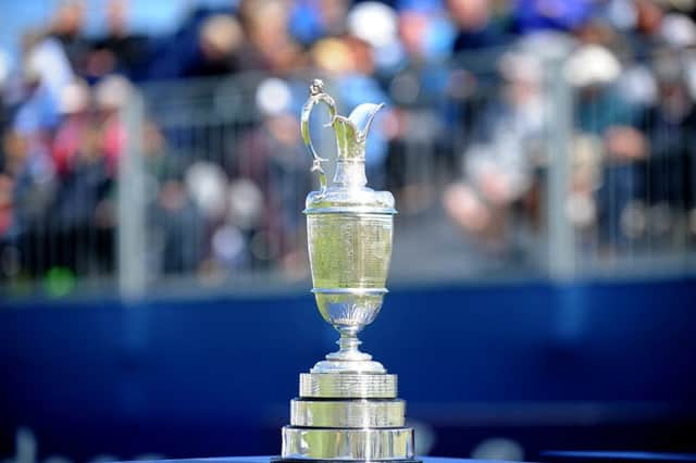 The Claret Jug. Picture: Jane Barlow