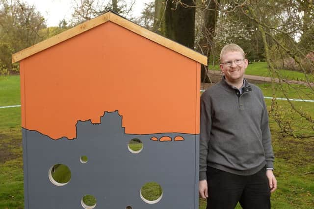 18 garden sheds have been transformed into dazzling and highly creative arts installations by leading architects. Picture: Neil Hanna