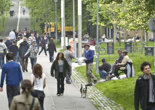 New campaign urges people to walk for 20 minutes a day as part of Mays National Walking Month. Picture: Ian Georgeson