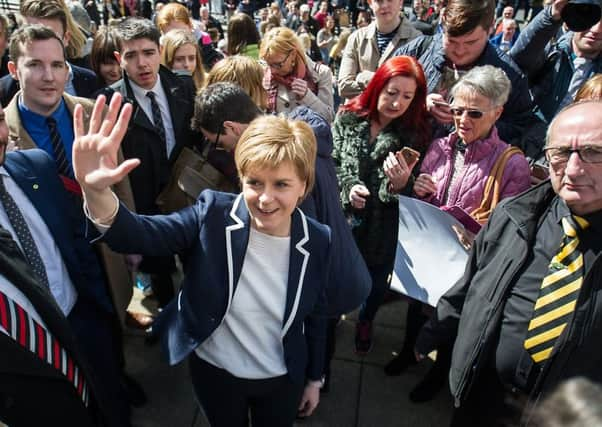 Problems have been accumulating in Nicola Sturgeons in-tray and turbulence undoubtedly lies ahead. Picture: John Devlin