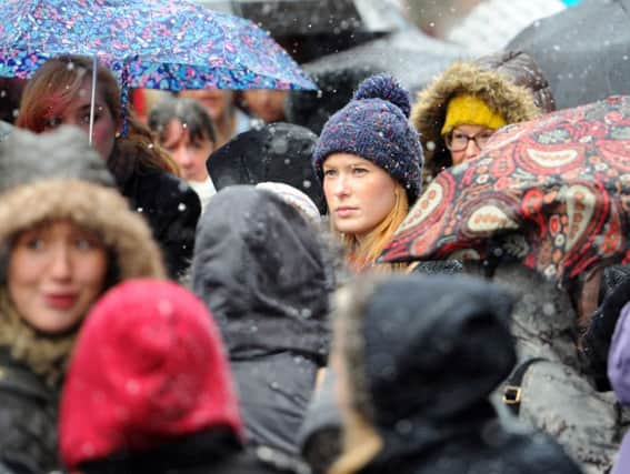 Scots could be feeling the cold this weekend - just days after temperatures in the high twenties. Picture: Robert Perry