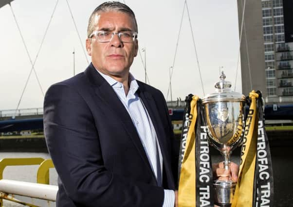 Ayr Utd manager Ian McCall.