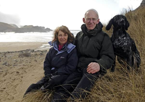 John and Lorna Norgrove at home on the Isle of Lewis., 

    PHOTO PHIL WILKINSON / TSPL