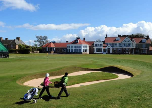 Muirfield, home of the Honourable Company of Edinburgh Golfers, recently voted to retain a ban on women members.
Picture: Ian Rutherford