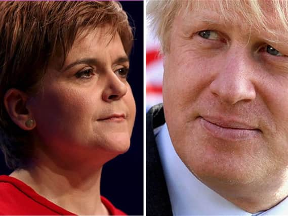 Nicola Sturgeon will take on Boris Johnson in a live TV debate. Picture: TSPL