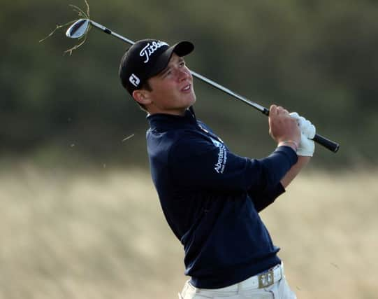 Bearsden's Ewen Ferguson is on course to add the Amateur title to his 2013 British Boys' Championship win. Picture: Getty Images