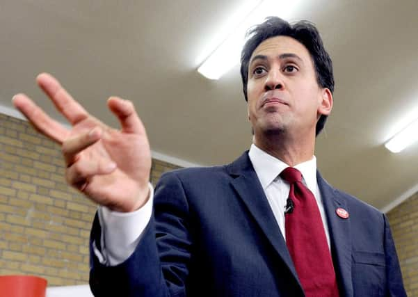 Former Labour leader Ed Miliband.