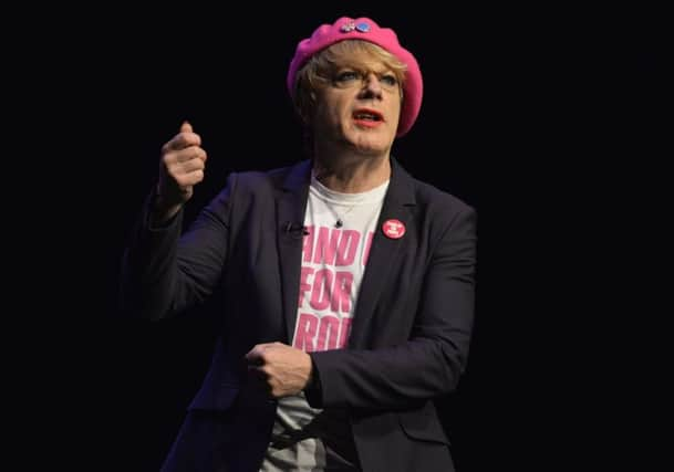 Eddie Izzards polyglot playfulness provided plenty of pleasure. Picture: PA