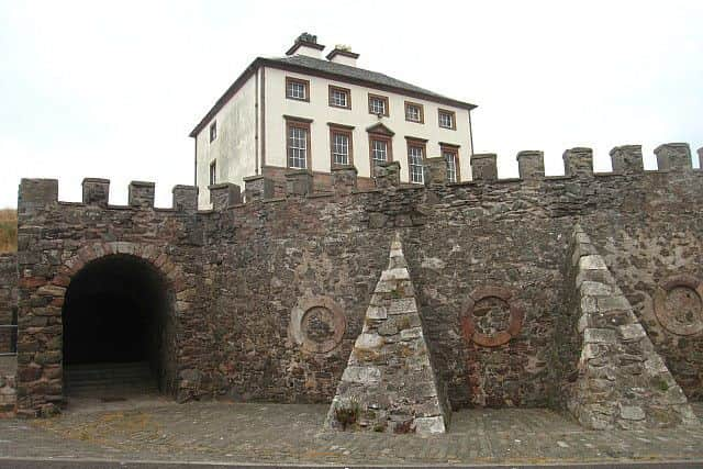 Gunsgreen House in Eyemouth, Berwickshire. The town has been described as the "smuggling tunnel capital" of Great Britain and the mansion, which has direct access to the sea, was home to a profilic tea smuggler.