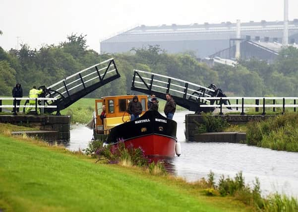 The Forth and Clyde Canal opened in 1790. Picture: Stephen Mansfield