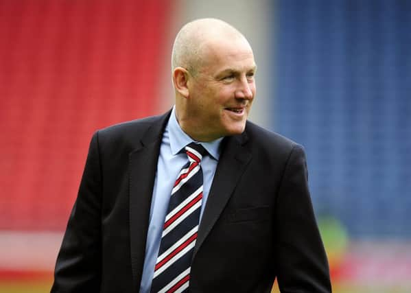 Rangers manager Mark Warburton. Picture: Michael Gillen