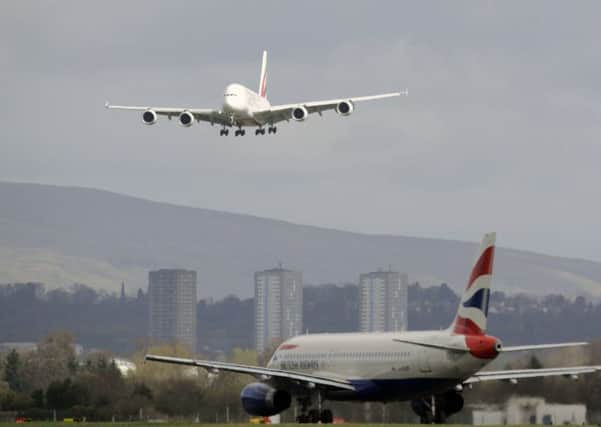 Almost 950,000 passengers either flew in or out of the airport. Picture: John Devlin