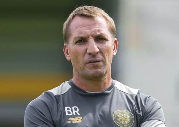 Celtic manager Brendan Rodgers has lost his first game in charge. Picture: SNS