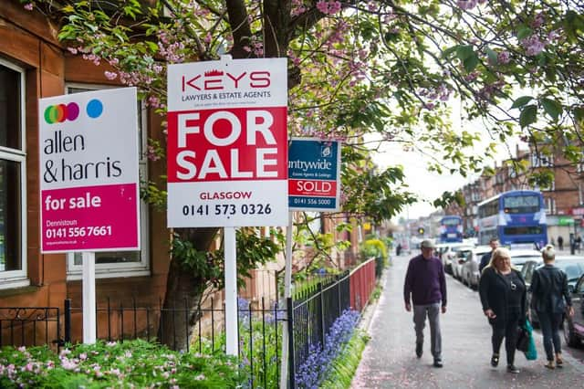 Scotland may see less volatility than England due to the nature of the market. Picture: John Devlin