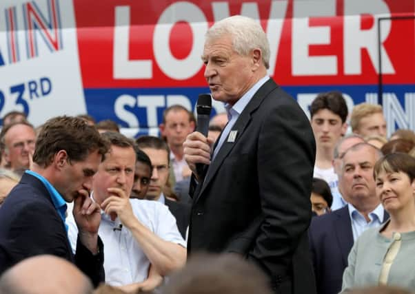 Paddy Ashdown has announced the formation of More United, which takes its name from the words of the maiden speech in the House of Commons by murdered MP Jo Cox. Picture: Getty