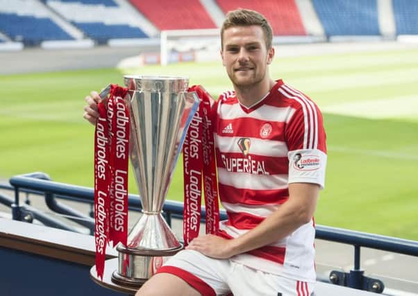 Hamilton captain Michale Devlin is out confound Accies' doubters. Picture: SNS