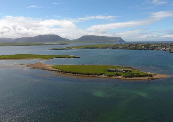 Outer and Inner Holms in Orkney for sale. Picture: Lows Orkney