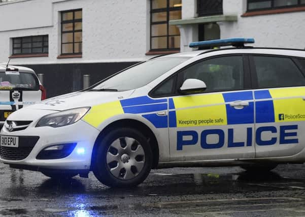 Motorcyclist dies in crash in Glasgow. Picture: Greg Macvean/JP