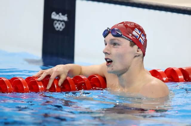 Duncan Scott equalled his British record