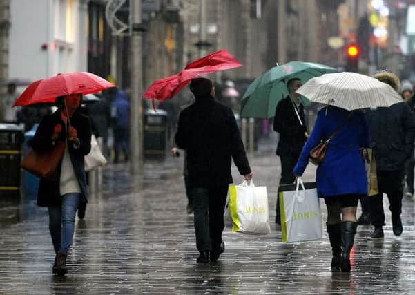 Scotland is set to brace itself for storms. Picture: John Devlin