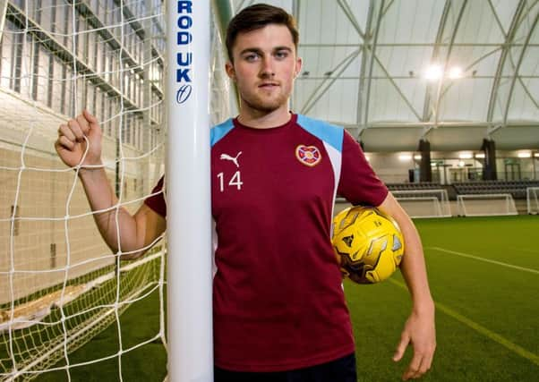 John Souttars international ambitions have been boosted by seeing Hearts team-mate Callum Paterson play for Scotland. Picture: SNS.