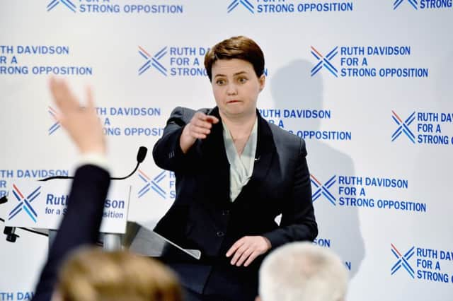 Ruth Davidson . Picture: Getty