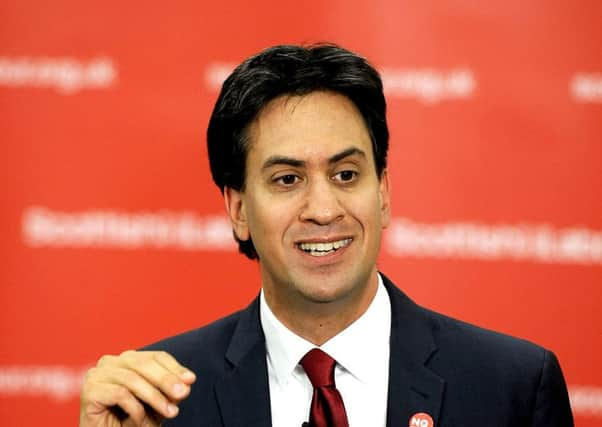 Ed Milliband. Picture: Michael Gillen.