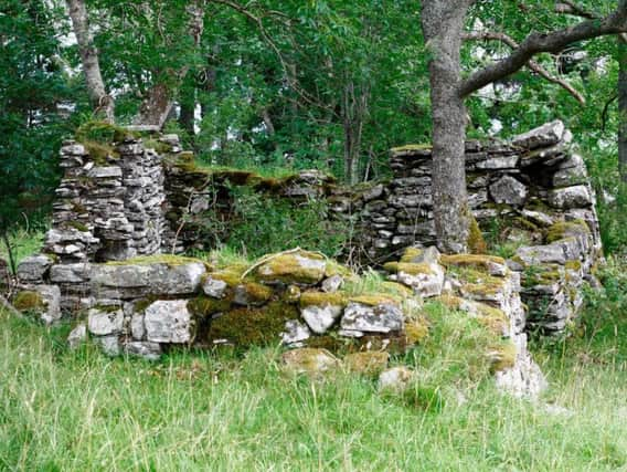 The Old Village of Lawers is said to be haunted