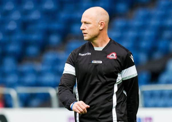 Duncan Hodge is now Edinburgh's acting head coach. Picture: Ross Parker/SNS