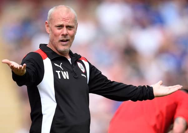 Barnsley coach Tommy Wright has been suspended  following allegations in the Daily Telegraph.  Picture: PA