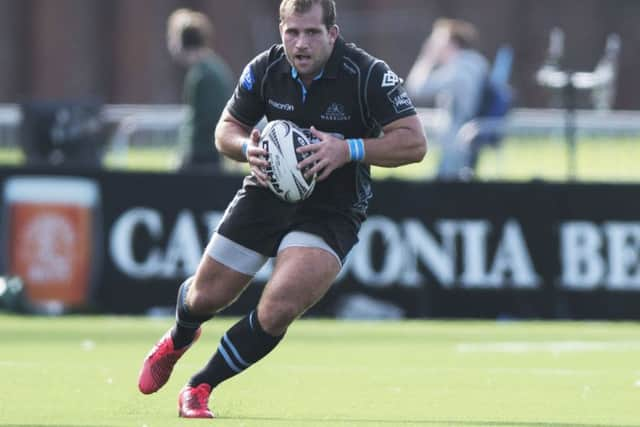 10/09/16 GUINNESS PRO 12 
 GLASGOW WARRIORS v LEINSTER 
 SCOTSTOUN STADIUM - GLASGOW 
 Glasgow Warriors Fraser Brown