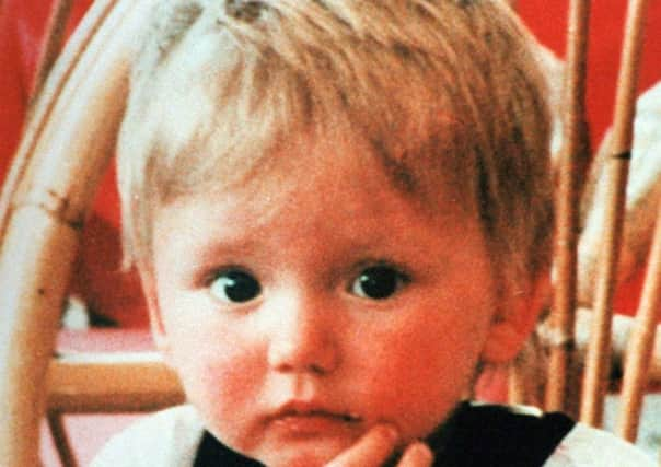 Toddler Ben Needham. Picture: PA