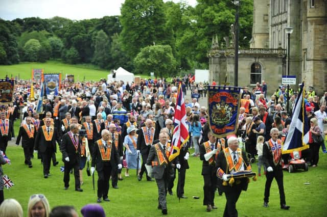 Tougher laws required says report into parades and marches. 
Pic by Alan Murray