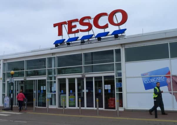 Tesco profits dropped despite a third consecutive quarter of sales growth. Picture: Graham Smith