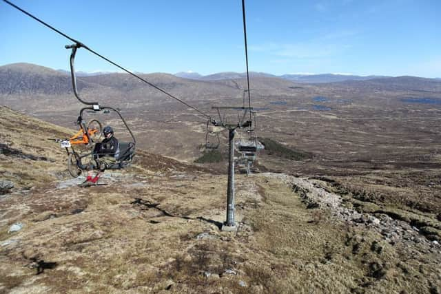 A biker makes their way up to the downhill trails at Glencoe. Picture: Pixabay