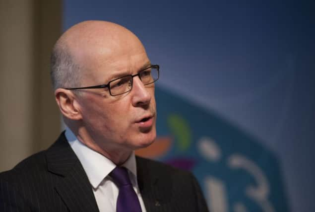 John Swinney will meet survivors next week. Picture: Andrew O'Brien