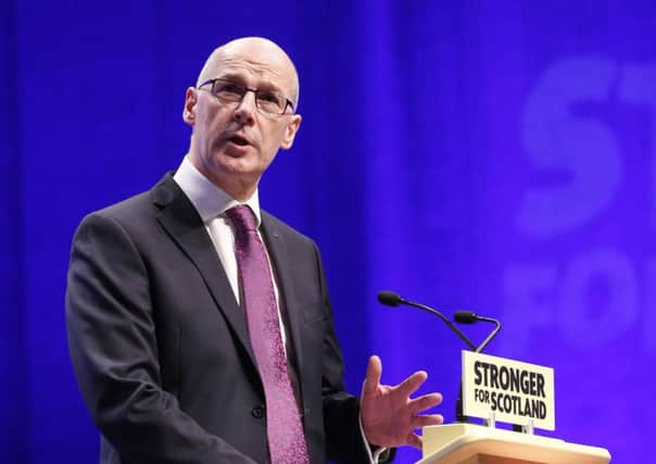 Deputy First Minister John Swinney . Picture: PA