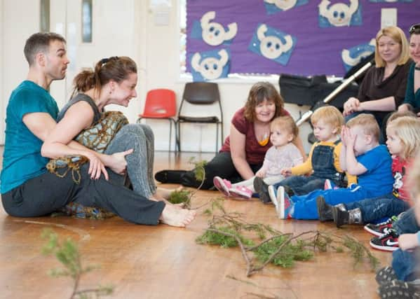 Pine Tree Pogle and Me, outreach performance Cornton Nursery