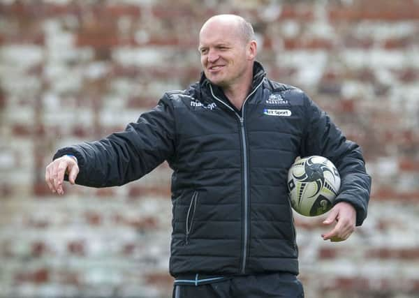 Glasgow Warriors head coach Gregor Townsend. Picture: SNS