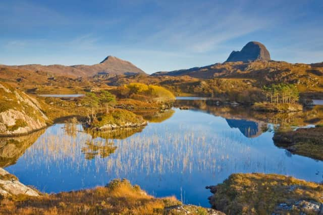 The beautiful scenery around Loch Druim in Sutherland. Picture: eye35.pix / Alamy Stock Photo