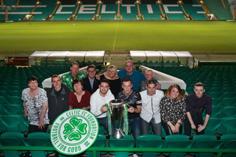 Celtic stars celebrate project to get adults back to work