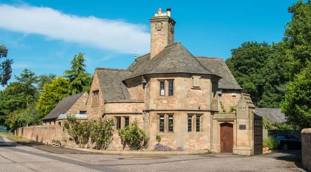 The classic exterior of Carlekemp Lodge, North Berwick